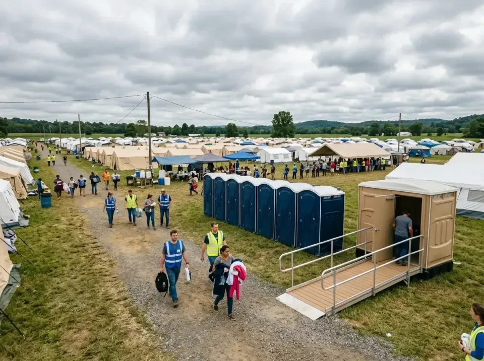 disaster-relief-camp-restrooms-010 — frequently asked questions, Dumpster & Portable Bathrooms Rental in Tea, SD